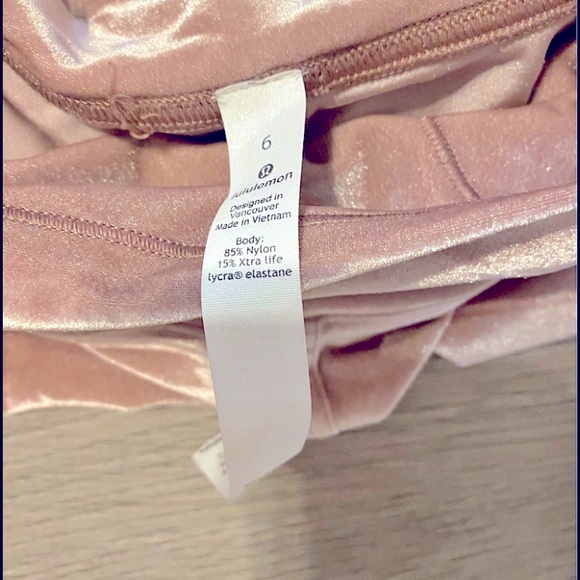 Lululemon Wunder Lounge High Rise Velvety Tights - Picture 3 of 4